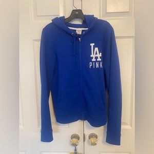 Los Angeles Dodgers hoodie - Victoria Secret PINK exclusive MLB collection